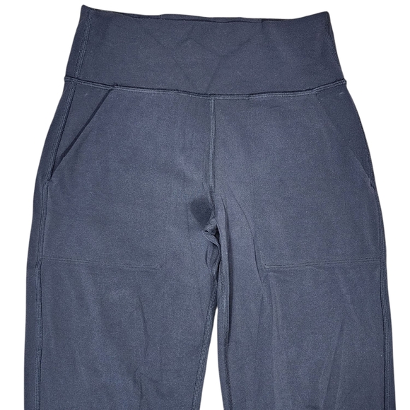 Lululemon Align High Rise Cropped Joggers Womens 4 Black - Picture 3 of 11